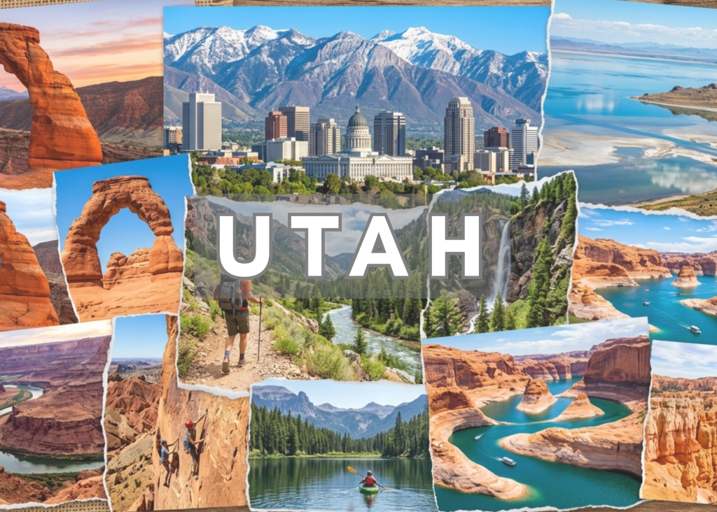 Utah, Salt Lake City, Moab, Lake Powell