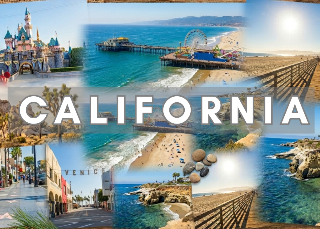 California beaches Disneyland and more 