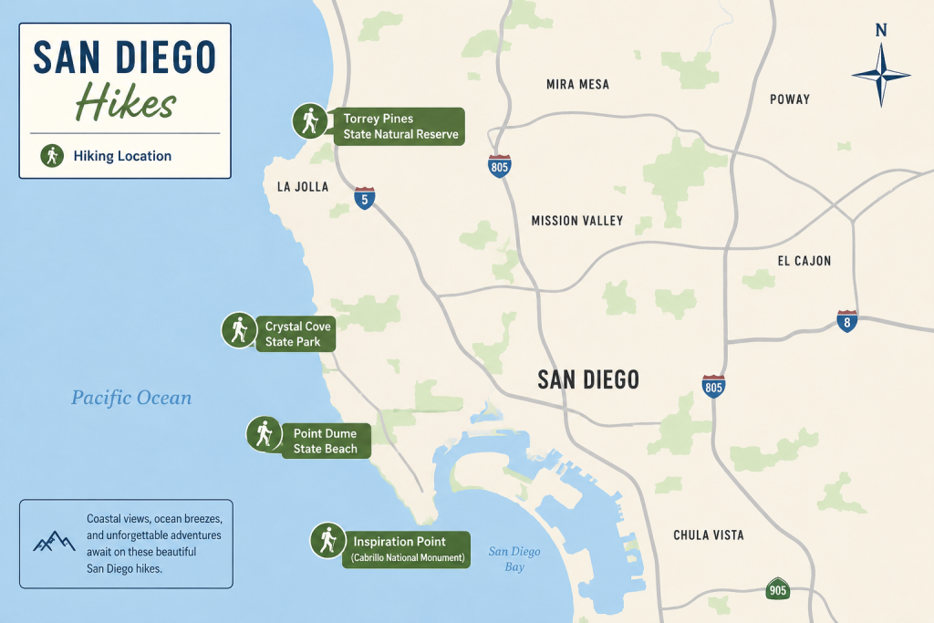San Diego Hiking Trails