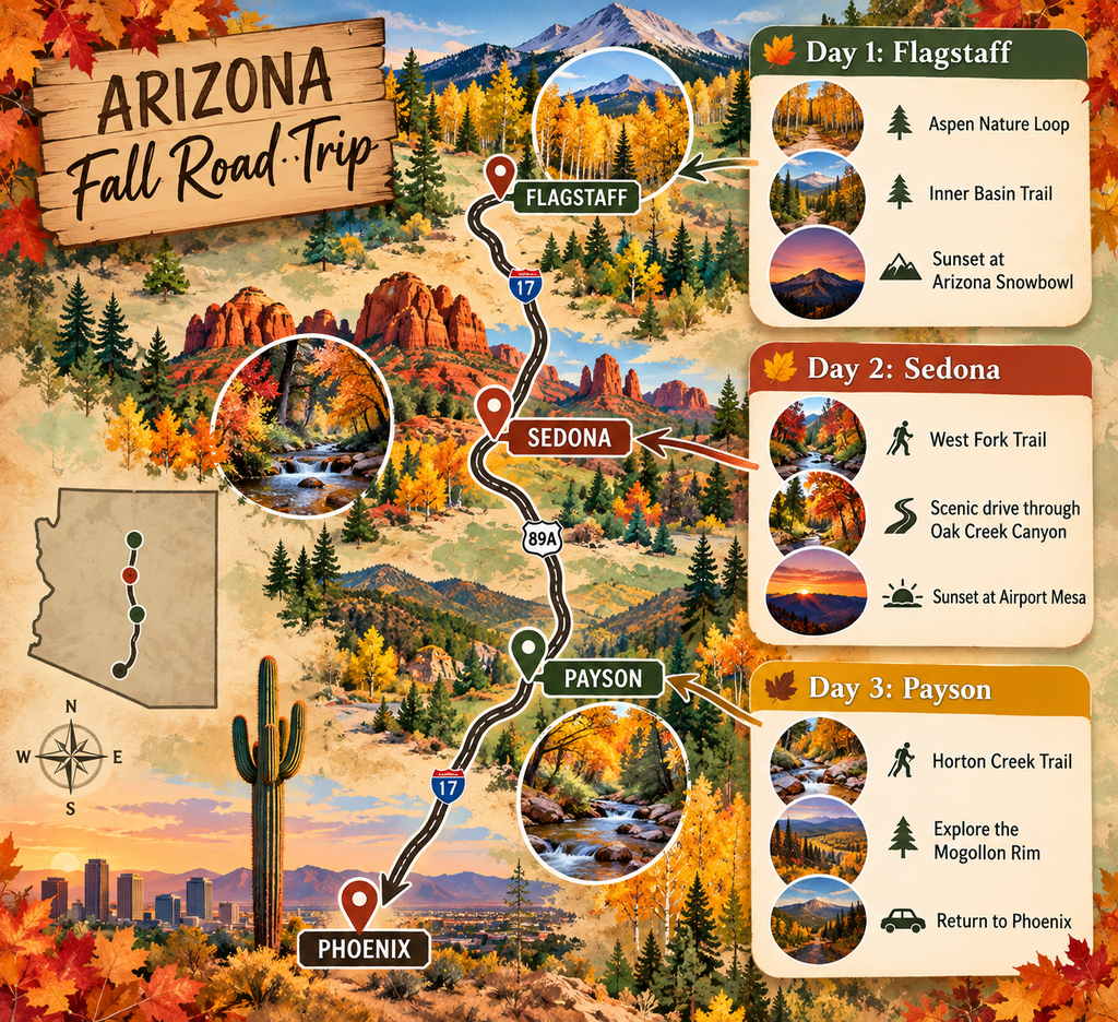 Fall Arizona Road trip